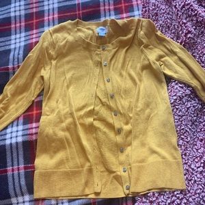 Mustard Cardigan